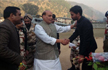 Rajnath Singh visits ITBP battalion HQ in Uttarkashi’s Matli, to clebrate New Year with troops